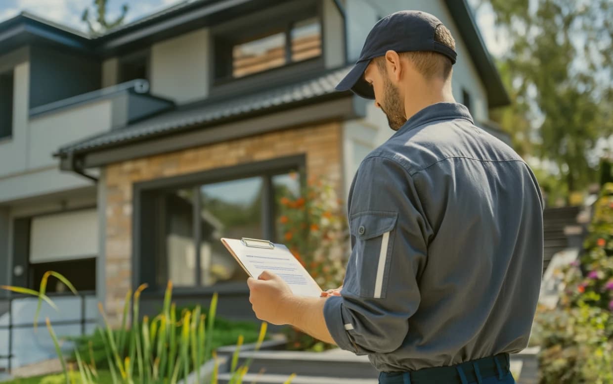 Property management inspection