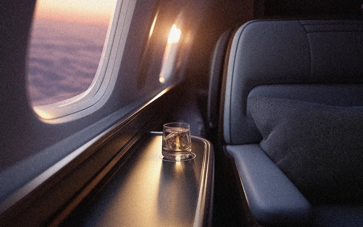 First-class travel experience