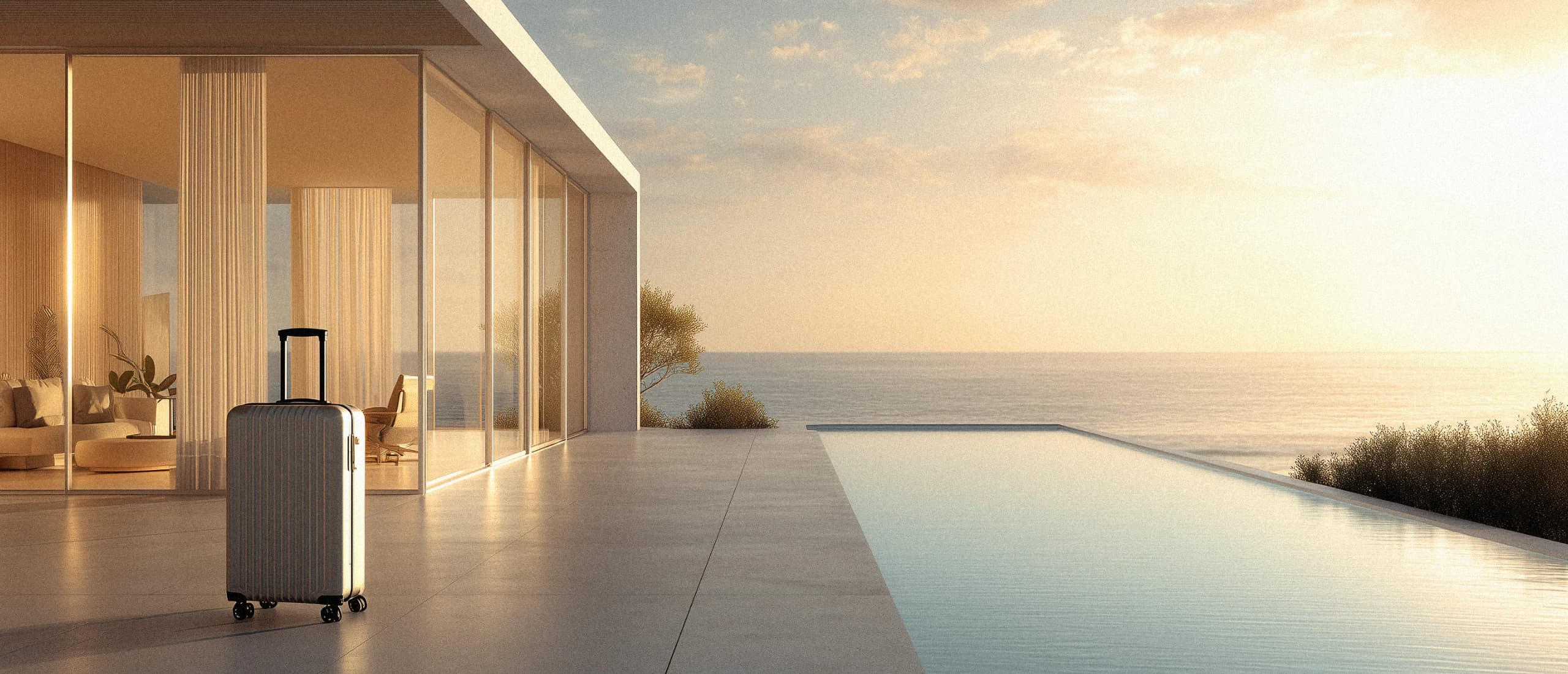 Luxury residence view
